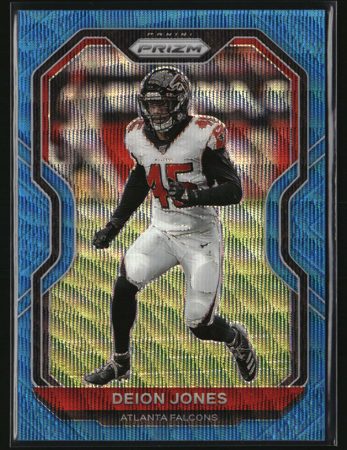 Deion Jones 2020 Panini Prizm Prizm Blue Wave #230 #/199