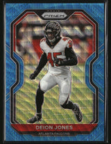 Deion Jones 2020 Panini Prizm Prizm Blue Wave #230 #/199