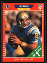 Troy Aikman 1989 Pro Set #490