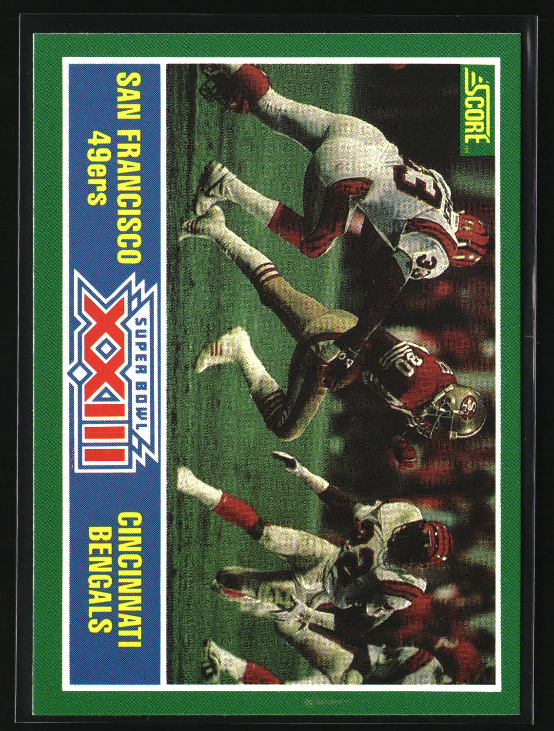 Super Bowl XXIII SBXXIII 1989 Score #275