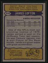 James Lofton 1979 Topps #310