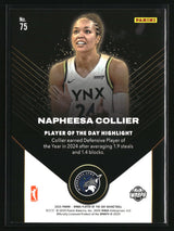 Napheesa Collier 2025 Panini WNBA Player of the Day Red #75 #/99