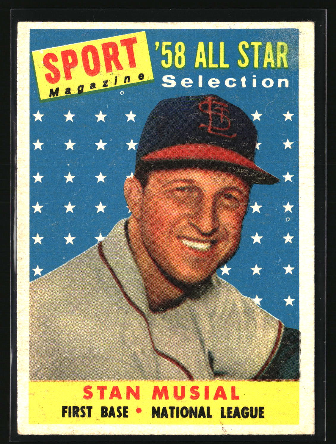Stan Musial 1958 Topps #476