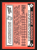 Barry Bonds 1986 Topps Traded #11T