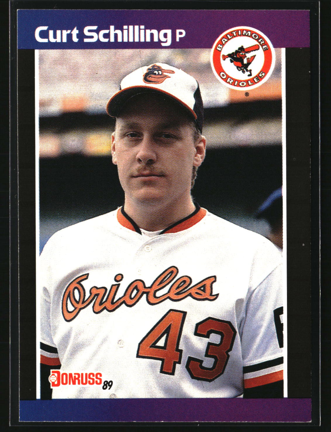 Curt Schilling 1989 Donruss #635