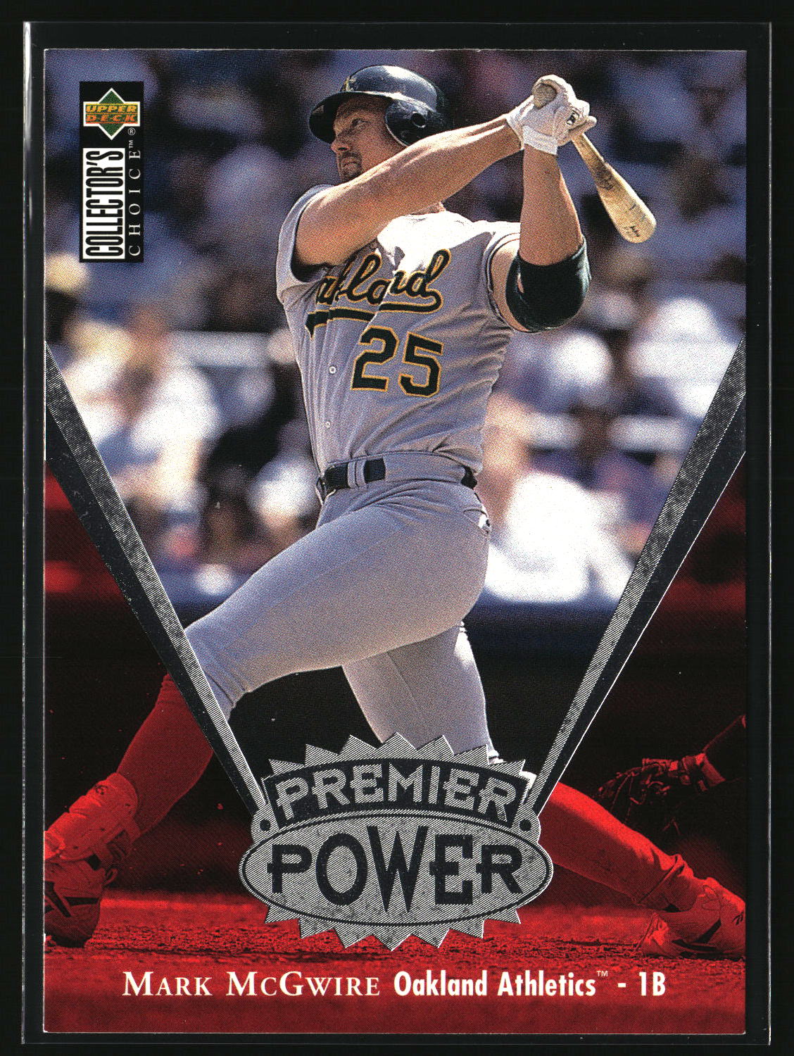 Mark McGwire 1997 Collector's Choice Premier Power #PP1