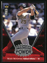 Mark McGwire 1997 Collector's Choice Premier Power #PP1