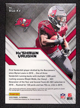 Ke'Shawn Vaughn 2020 Panini XR Rookie Swatch Autographs #RSA-KV #/199
