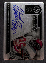 Christian Okoye 2020 Panini Elements Steel Signatures #SS-CO #/99