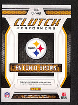 Antonio Brown 2018 Panini Certified Clutch Performers Mirror Orange #CP-AB #/199
