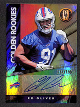 Ed Oliver 2019 Panini Gold Standard Golden Rookies Autographs #GRA-EO #/199