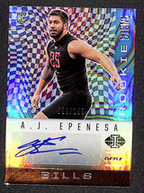 A.J. Epenesa 2020 Panini Illusions Rookie Signs #RS17 #/199