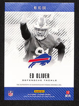 Ed Oliver 2019 Panini Illusions Rookie Signs Orange #RS-EDO