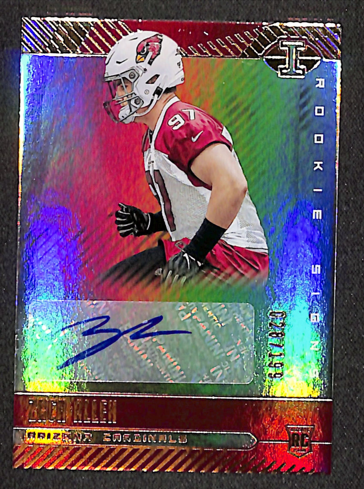 Zach Allen 2019 Panini Illusions Rookie Signs #RS-ZAA #/199