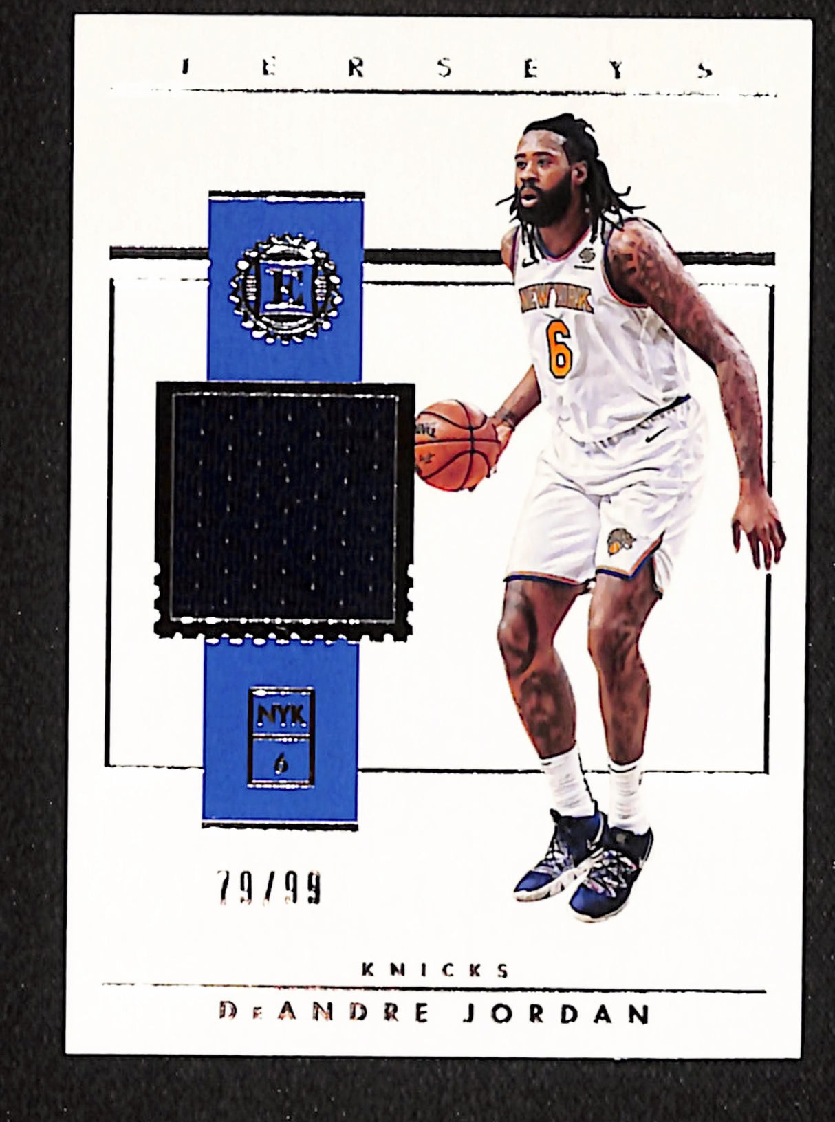 DeAndre Jordan 2018-19 Panini Encased Jerseys #J-DJ #/99