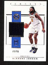 DeAndre Jordan 2018-19 Panini Encased Jerseys #J-DJ #/99