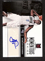 Bismack Biyombo 2012-13 Panini Momentum Momentous Rookies Autographs #73