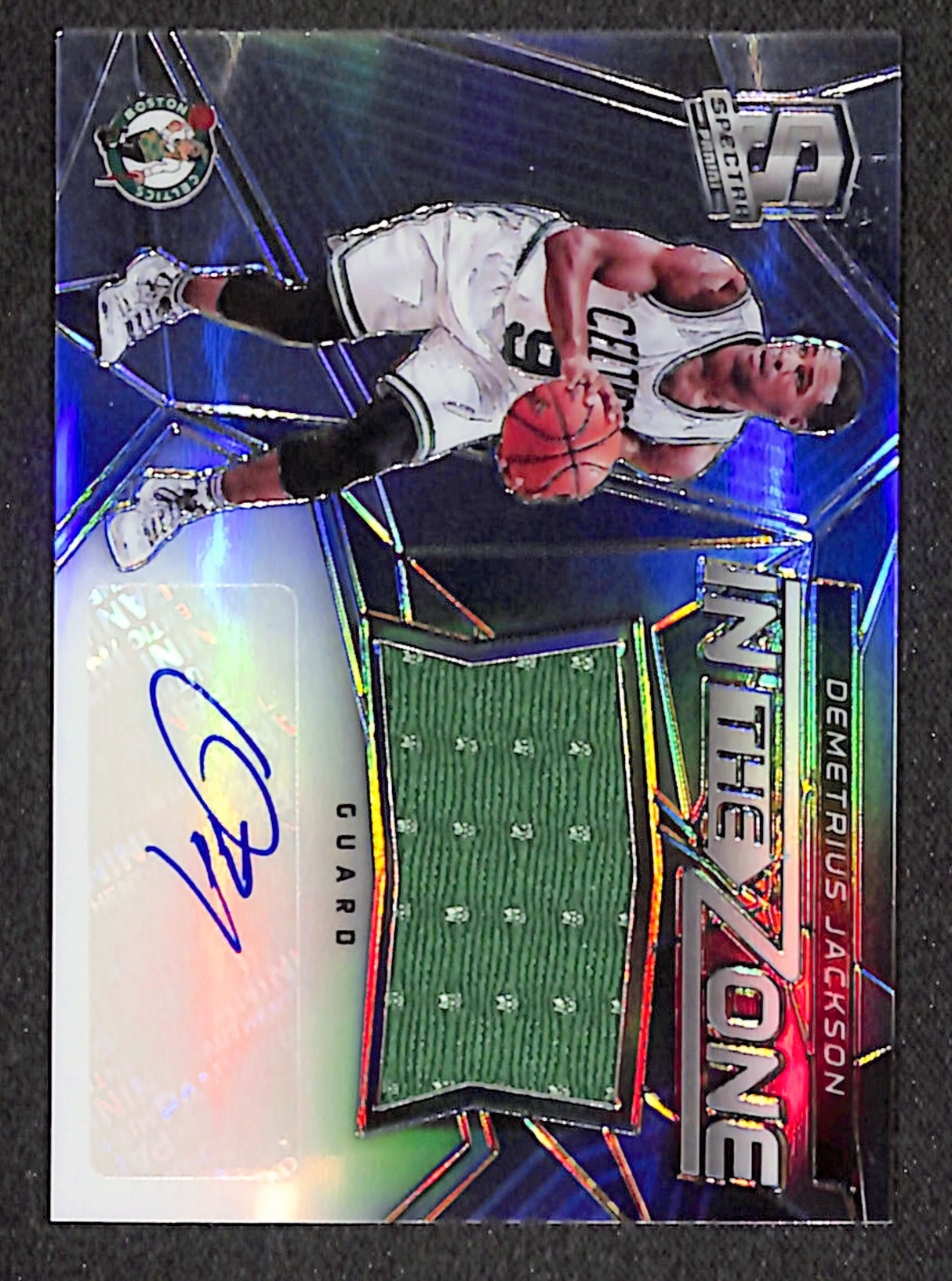 Demetrius Jackson 2016-17 Spectra In the Zone Autographed Memorabilia #18 #/149