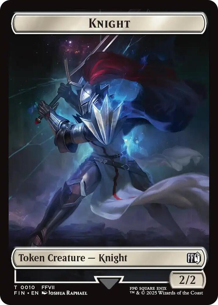 Hero (0003) // Knight Double-Sided Token (Back)