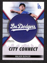 Walker Buehler 2023 Topps City Connect Cap Patches #CC-WB
