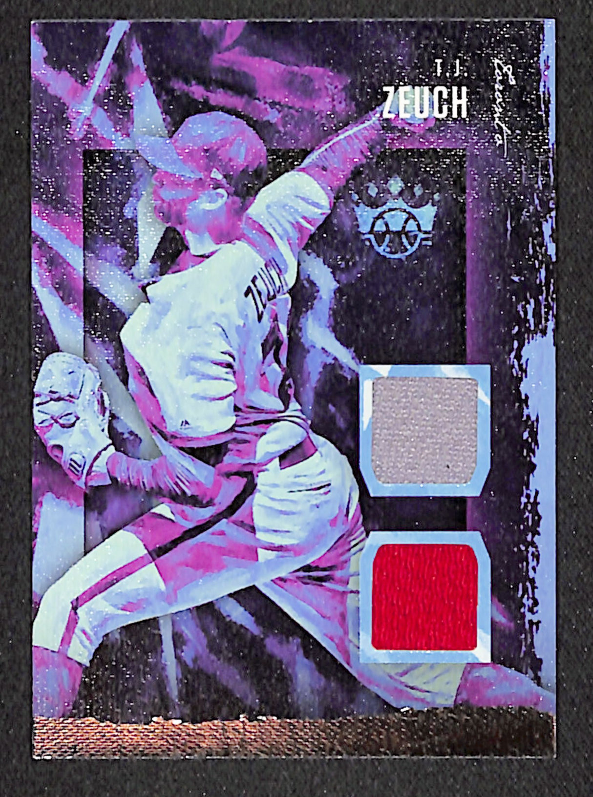 T.J. Zeuch 2020 Panini Diamond Kings DK Materials #DKM-TZ