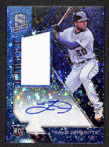 Travis Demeritte 2020 Panini Chronicles Spectra Neon Blue #153 #/99