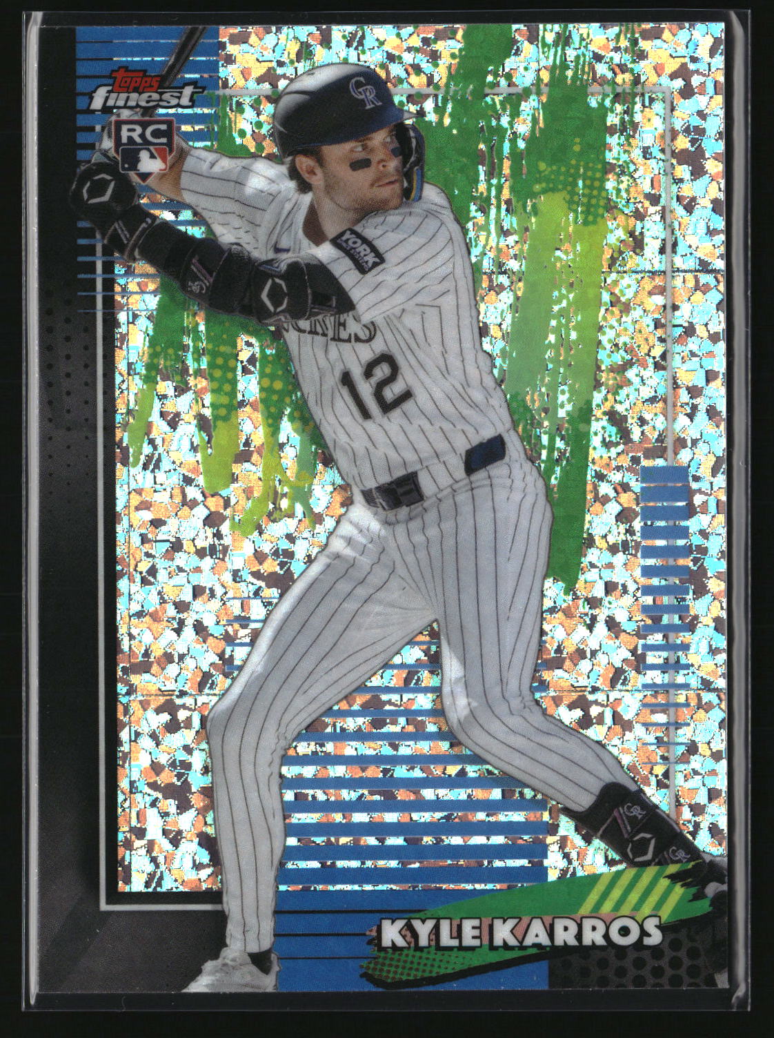 Kyle Karros 2026 Finest Mini-Diamond Refractors #87