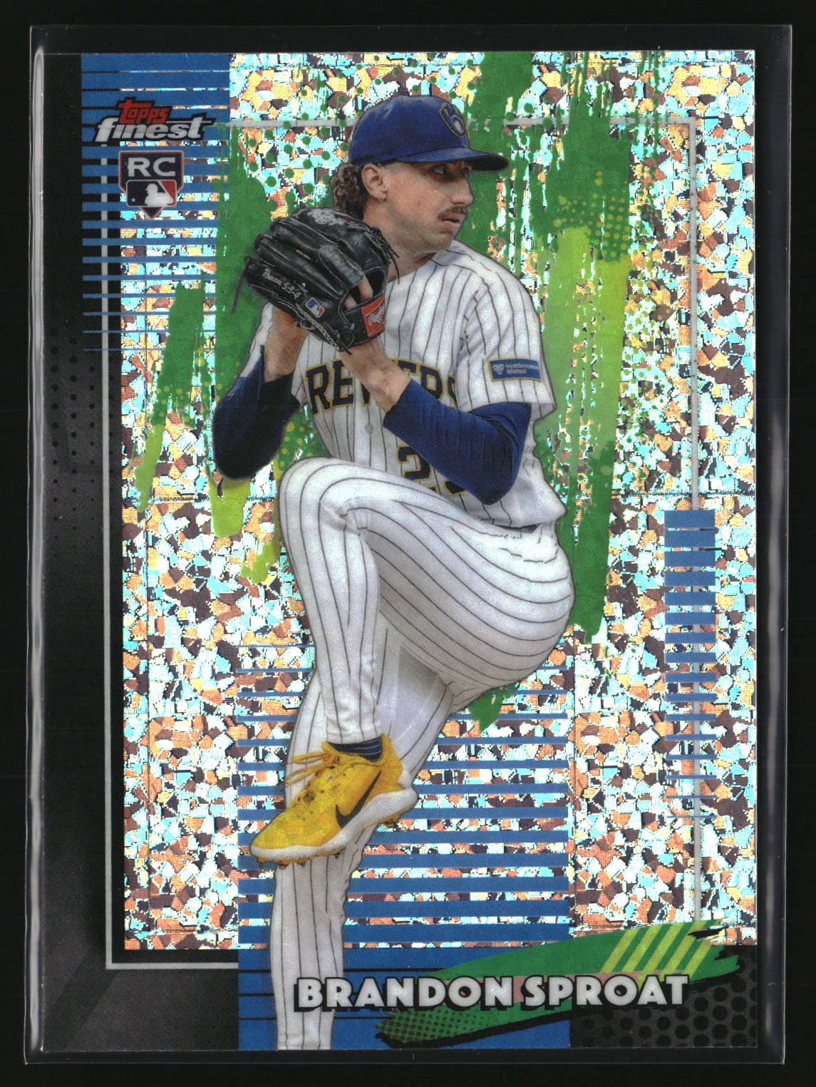 Brandon Sproat 2026 Finest Mini-Diamond Refractors #37