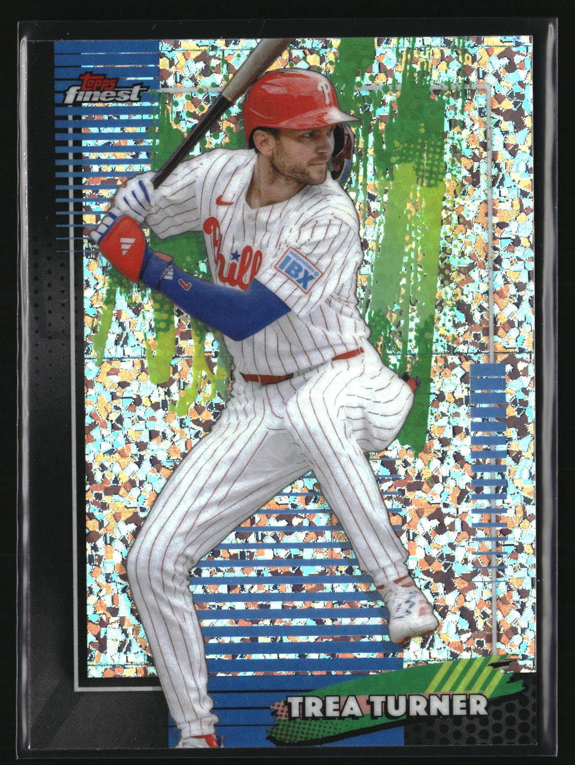 Trea Turner 2026 Finest Mini-Diamond Refractors #31