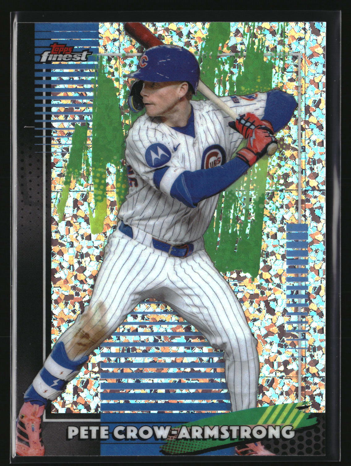Pete Crow-Armstrong 2026 Finest Mini-Diamond Refractors #71