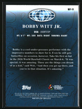 Bobby Witt Jr. 2026 Finest World's Finest #WF-11