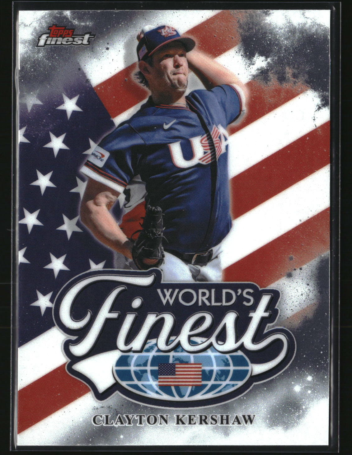 Clayton Kershaw 2026 Finest World's Finest #WF-5
