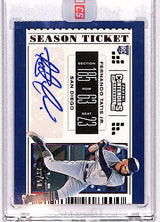 Fernando Tatis Jr. 2019 Chronicles Contenders Season Ticket Auto Red #4 #/50