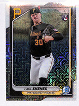 Paul Skenes 2024 Bowman Chrome Mojo Refractors #31