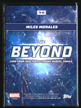 Miles Morales 2026 Topps Chrome Marvel Comics The Beyond #TB-05