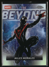 Miles Morales 2026 Topps Chrome Marvel Comics The Beyond #TB-05