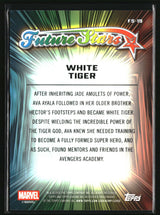 White Tiger 2026 Topps Chrome Marvel Comics Future Stars #FS-19