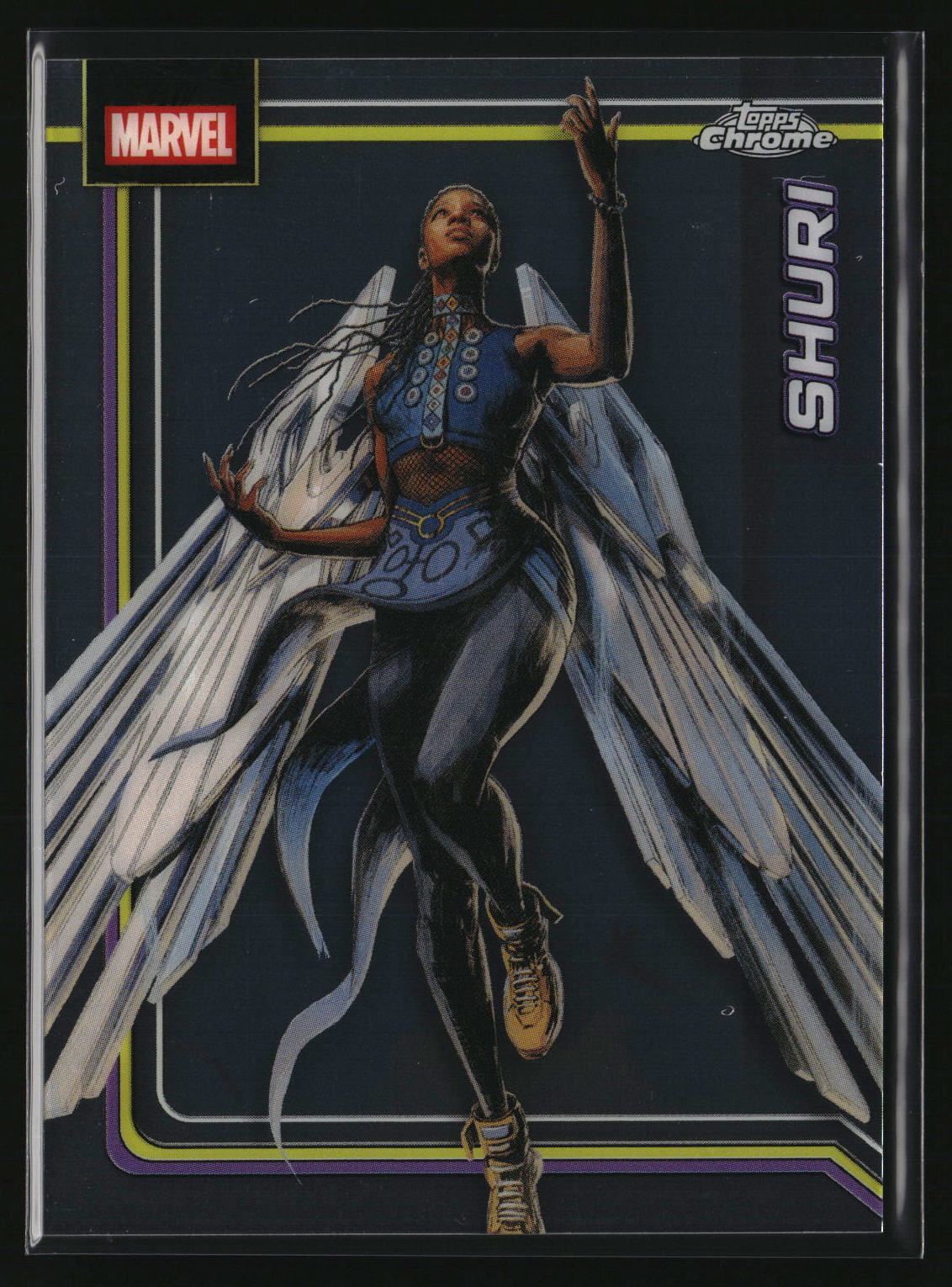 Shuri 2026 Topps Chrome Marvel Comics #154