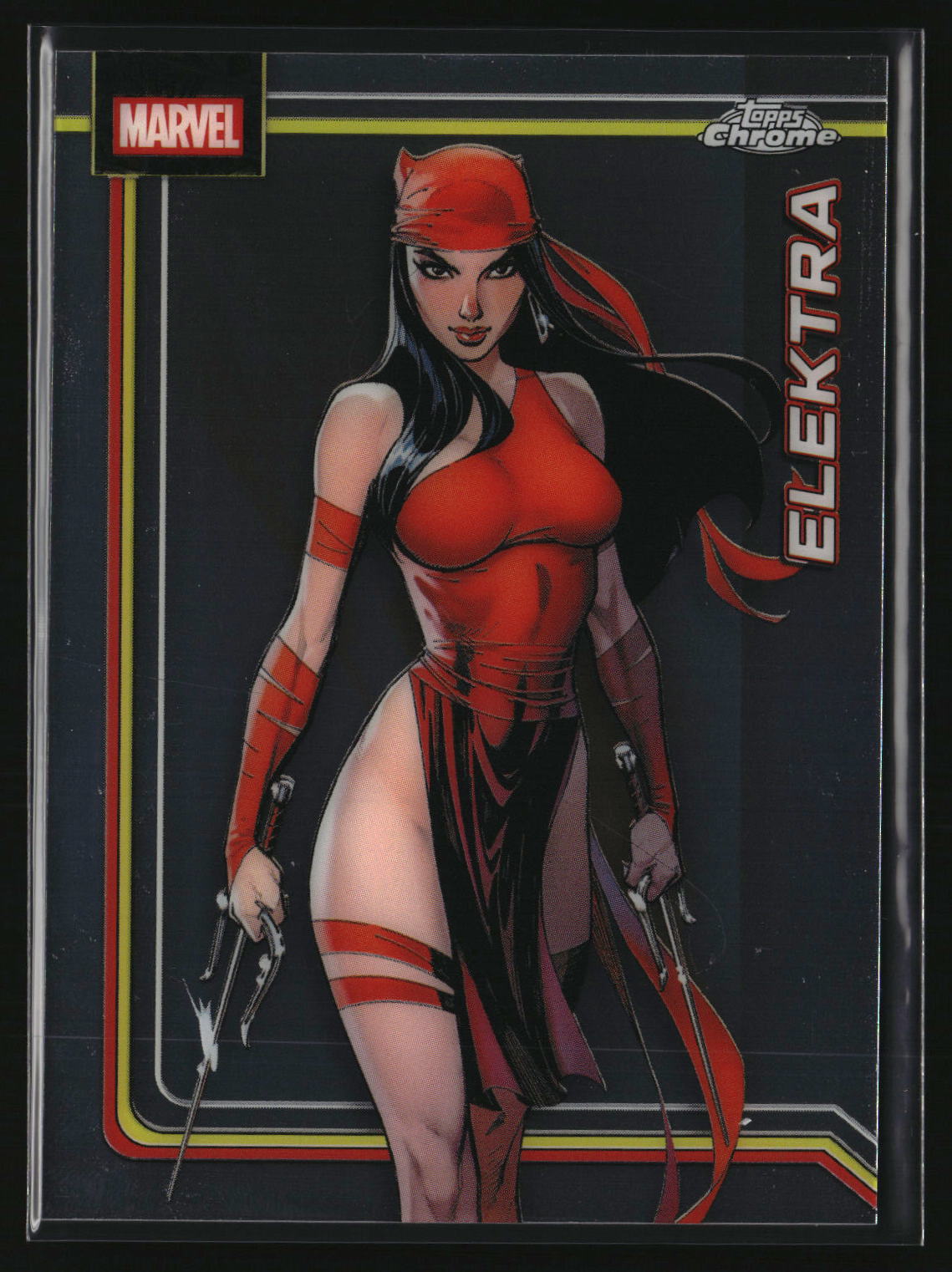 Elektra 2026 Topps Chrome Marvel Comics #116