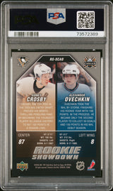 Sidney Crosby / Alexander Ovechkin 2005-06 Upper Deck #RS-SCAO PSA 10