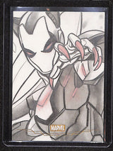 Iron Cat 2026 Topps Chrome Marvel Comics Andre Toma 1/1 Sketch Card