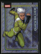 Quicksilver 2026 Topps Chrome Marvel Comics Marvel Logofractor #93 #/61