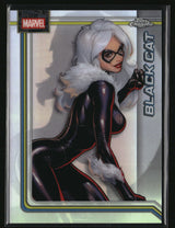 Black Cat 2026 Topps Chrome Marvel Comics Refractor #13