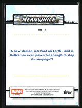 Hell Hulk's 1st Appearance 2026 Topps Chrome Marvel Comics Meanwhile... #MW-17