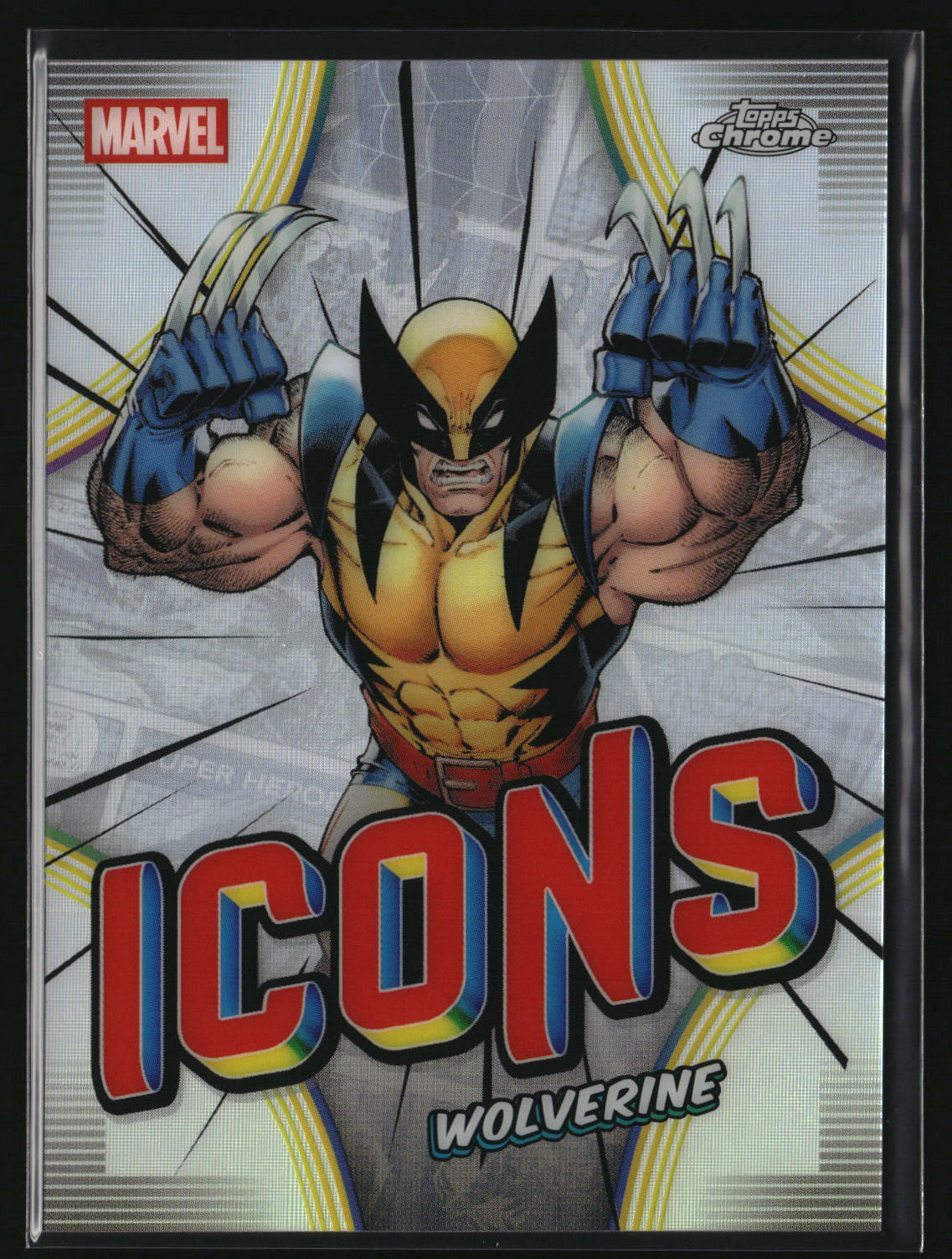 Wolverine 2026 Topps Chrome Marvel Comics Marvel Icons #MI-20