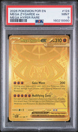 Mega Zygarde ex ME03: Perfect Order #124/088 PSA 9