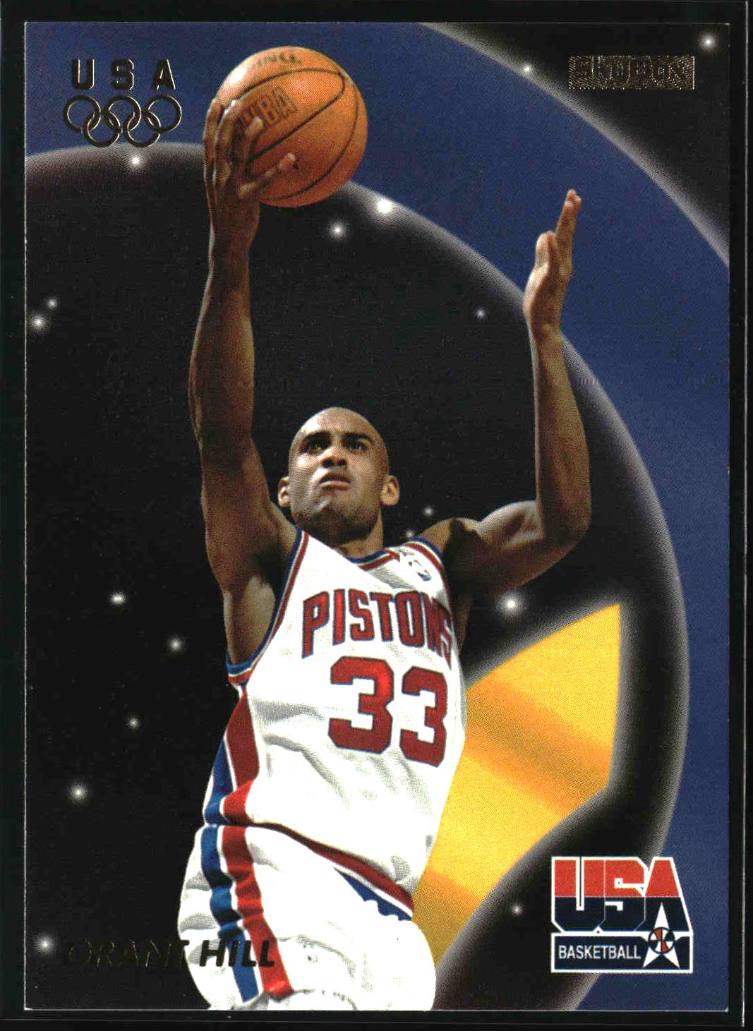 Grant Hill 1996 SkyBox USA #12