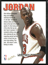 Michael Jordan 1997-98 SkyBox Z-Force #190