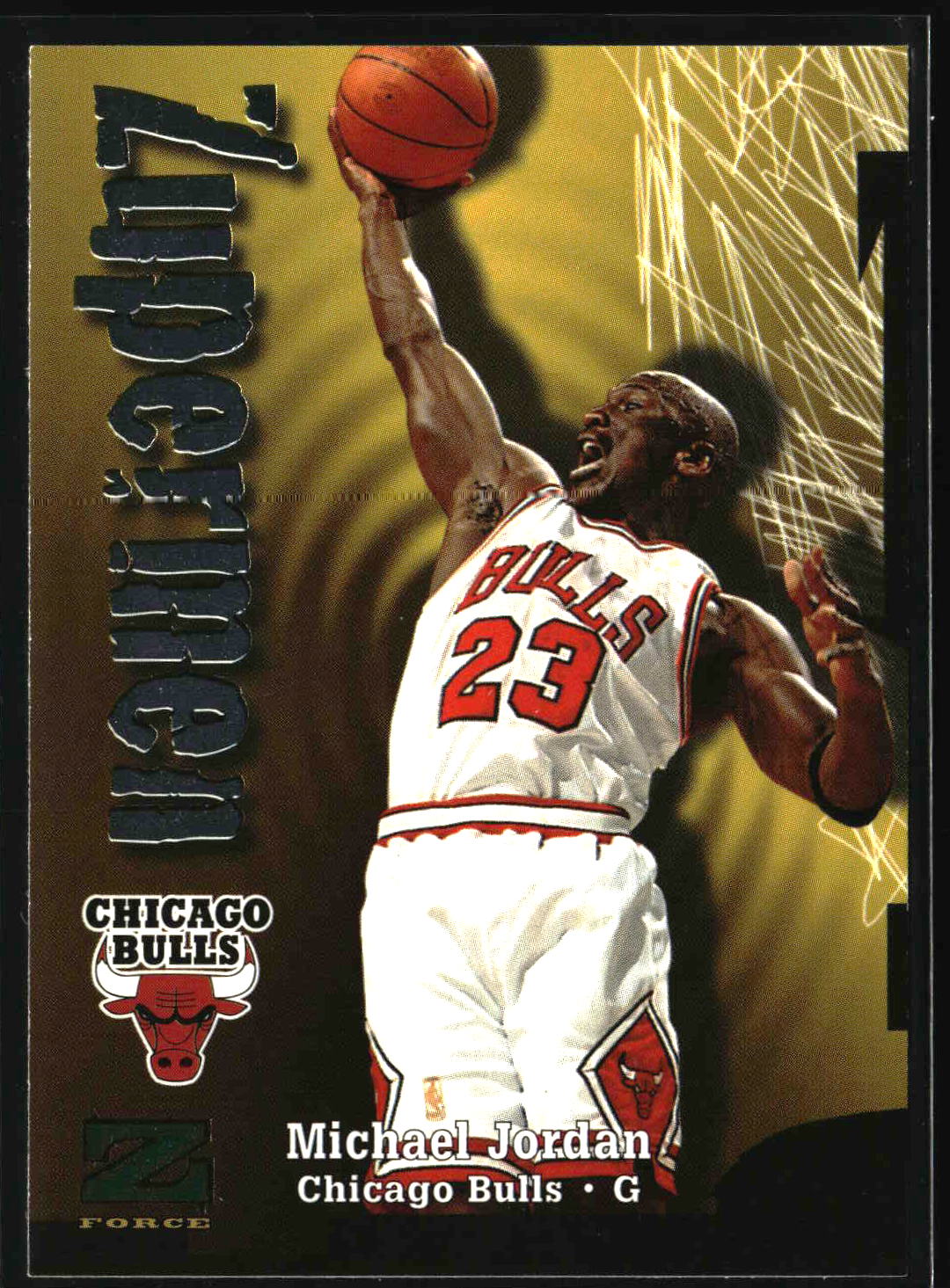Michael Jordan 1997-98 SkyBox Z-Force #190