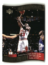 Michael Jordan 1996-97 Collector's Choice Memorable Moments #1